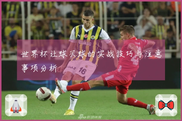 世界杯让球买球的实战技巧与注意事项分析